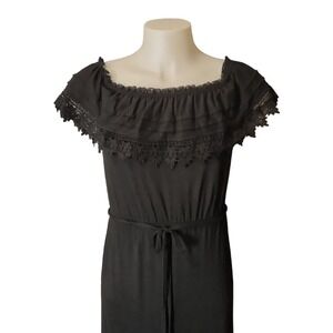 Miss Selfridge Maxi Dress Size 6 US Womens Romantic Prairie Boho Bohemian Ladies